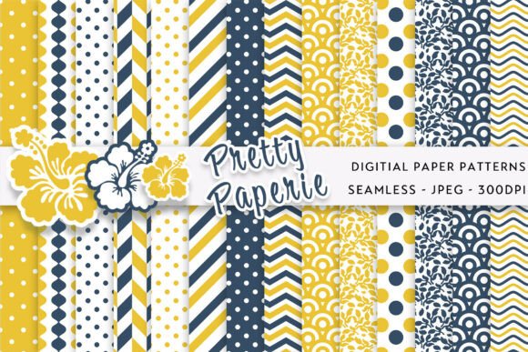 14 Digital Paper Backgrounds: A Playful Pop of Colour for Your Projects