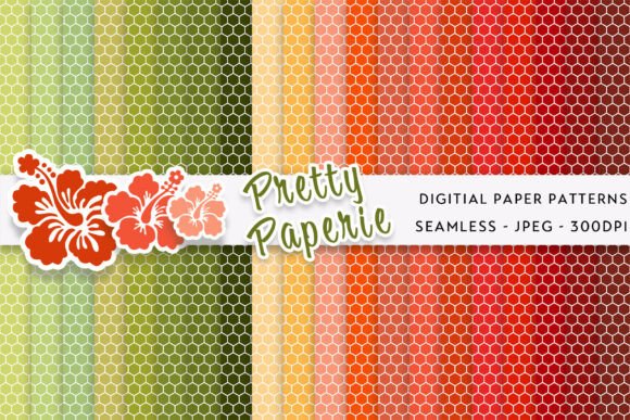 20 Honeycomb Digital Paper Backgrounds for Creative Projects