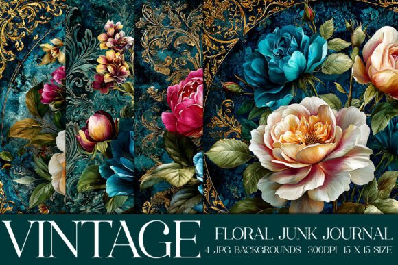 Elegant Floral Backgrounds for Modern Crafters